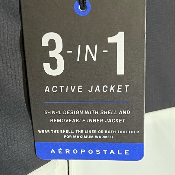 3 in 1 Active Jacket Design with Shell and Removable Inner Jacket - Picture 5 of 7